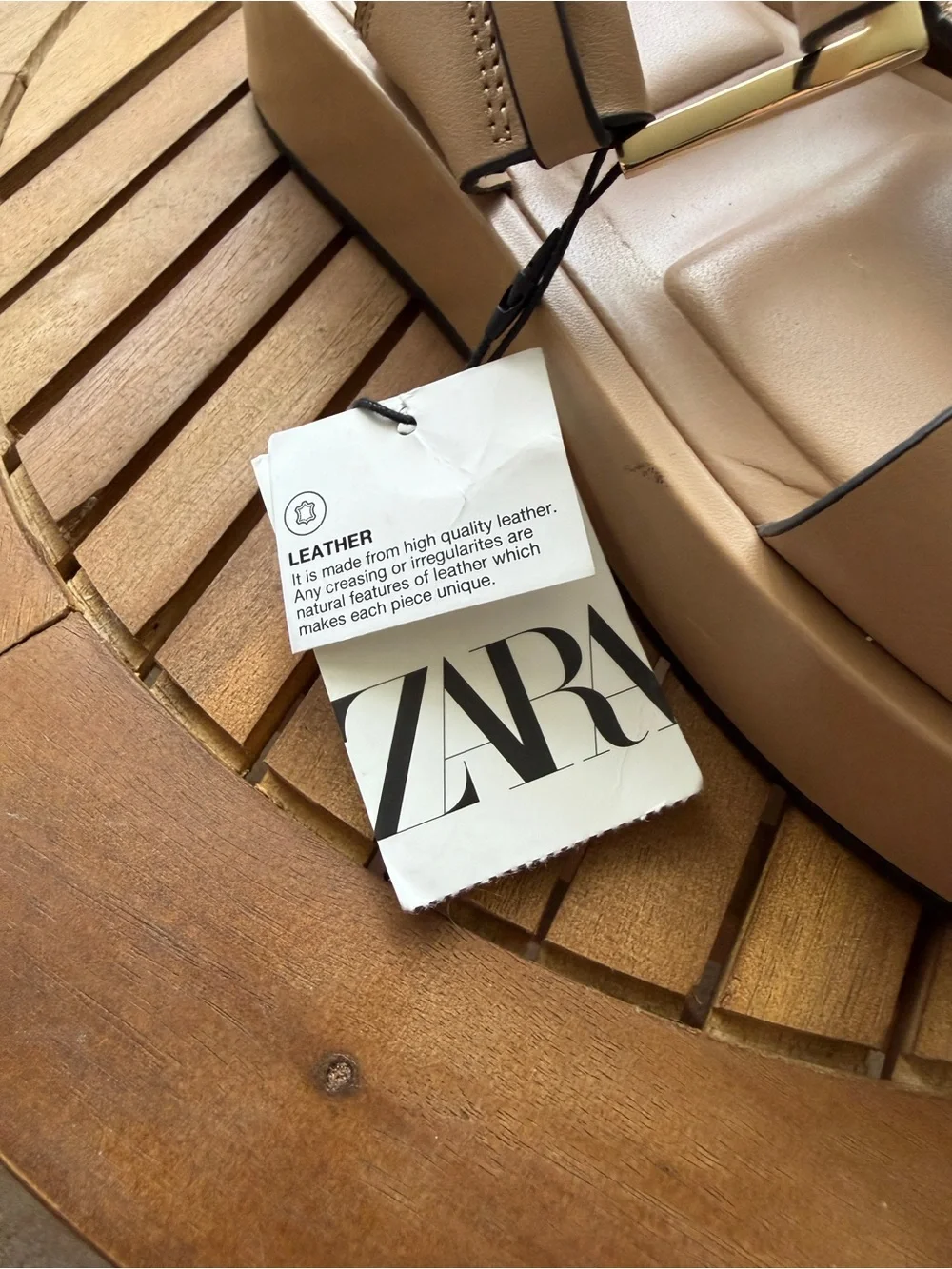 Zara chunky platform